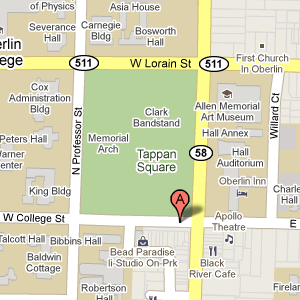 Map of Oberlin
